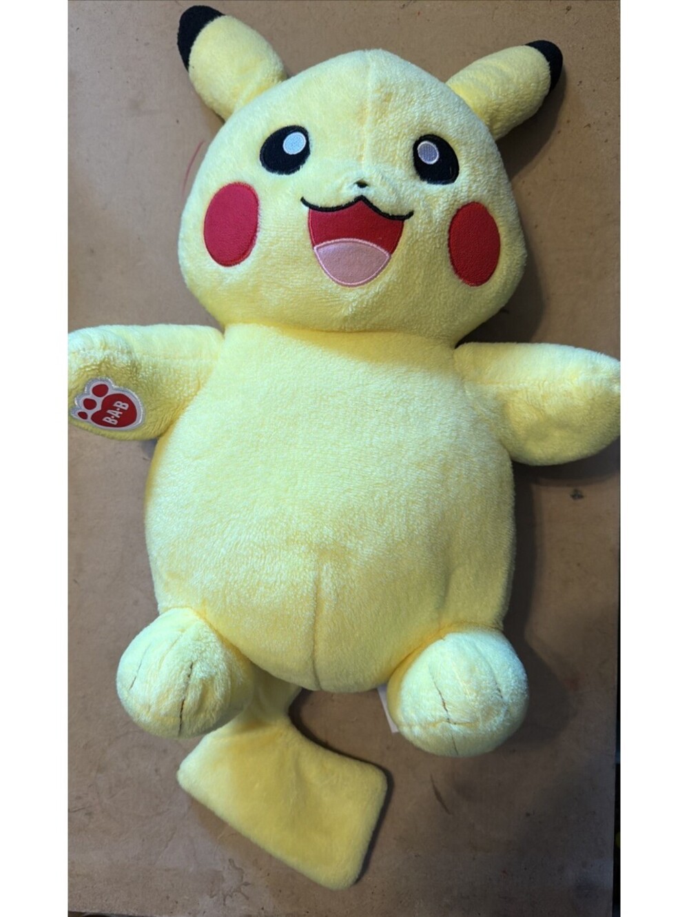 Build a Bear Pokémon Pikachu Nintendo Plush Stuffed Animal Doll Toy BAB